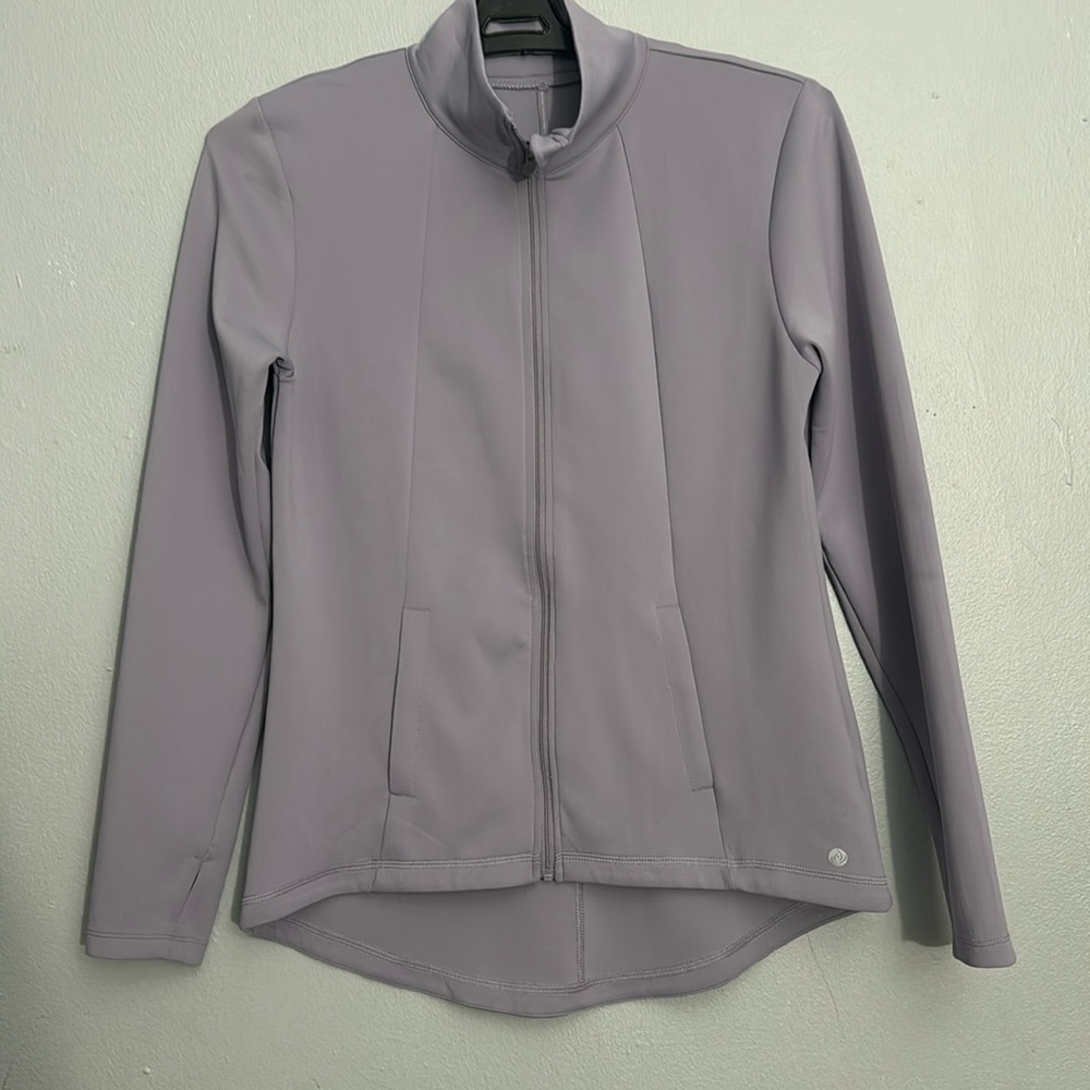 Purple apana athletic sweater